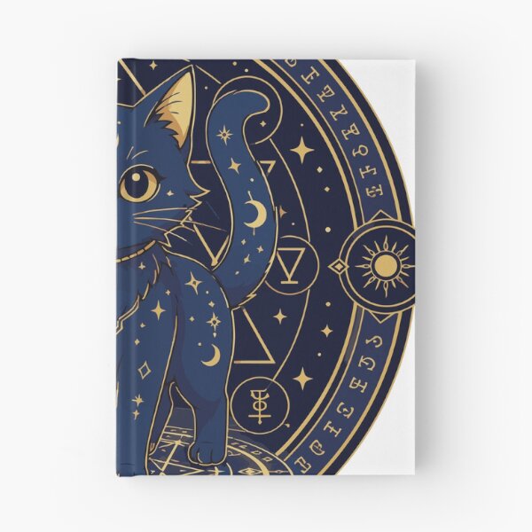 Item preview, Cat Summoning Circle - Mystical Astrology Cat Illustration designed and sold by medicalkinoko.