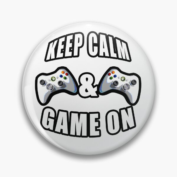 Item preview, KEEP CALM AND GAME ON XBOX GAMER DESIGN designed and sold by SnekShirt.
