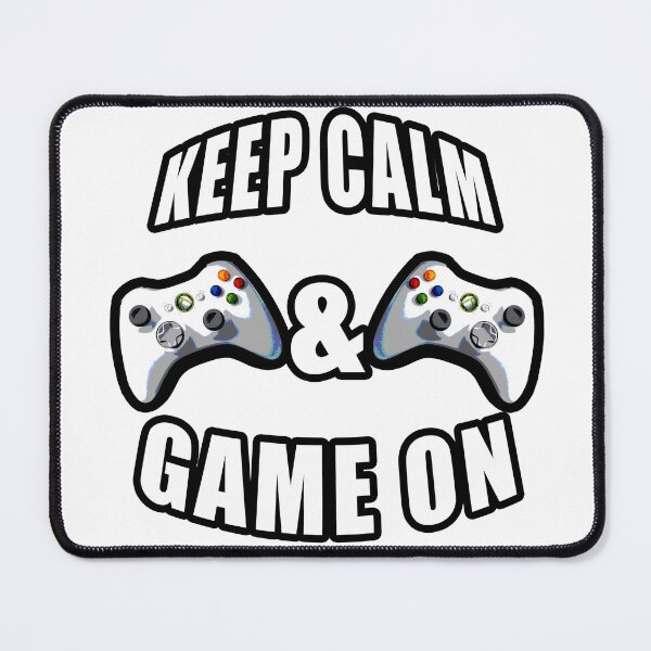 Item preview, KEEP CALM AND GAME ON XBOX GAMER DESIGN  designed and sold by SnekShirt.