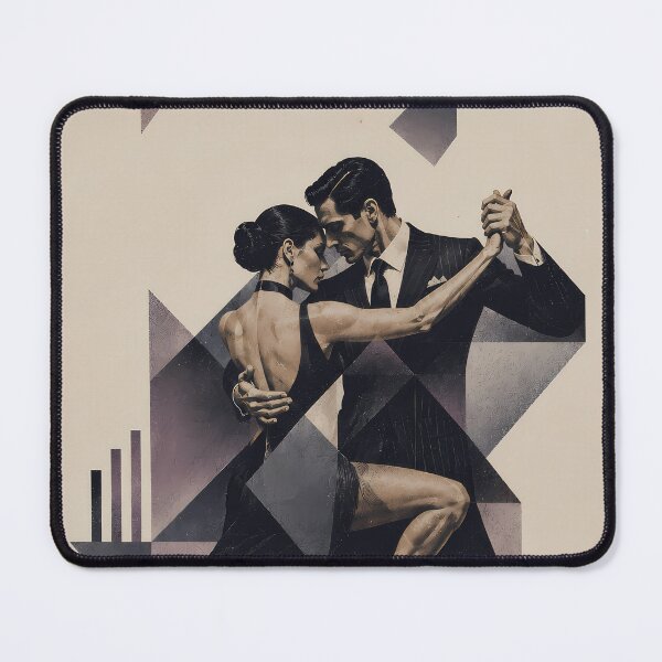 Item preview, Wall Art - Postcard - Poster: Passionate Tango Elegance designed and sold by ForeverPrintsOK.