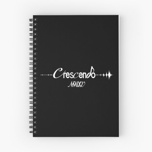 Item preview, NMIXX Crescendo Logo White KPop designed and sold by FROGVOLT.
