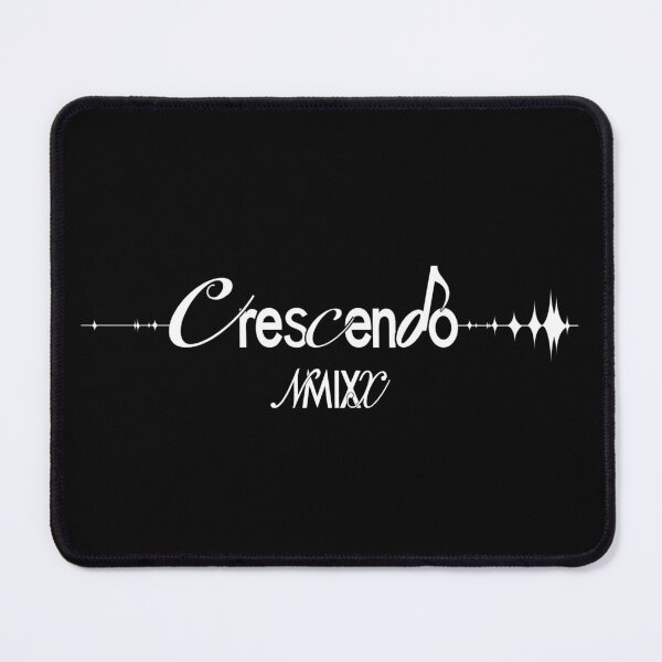 Item preview, NMIXX Crescendo Logo White KPop designed and sold by FROGVOLT.