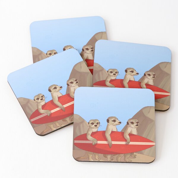 Item preview, Surfing Meerkats designed and sold by Kewd.