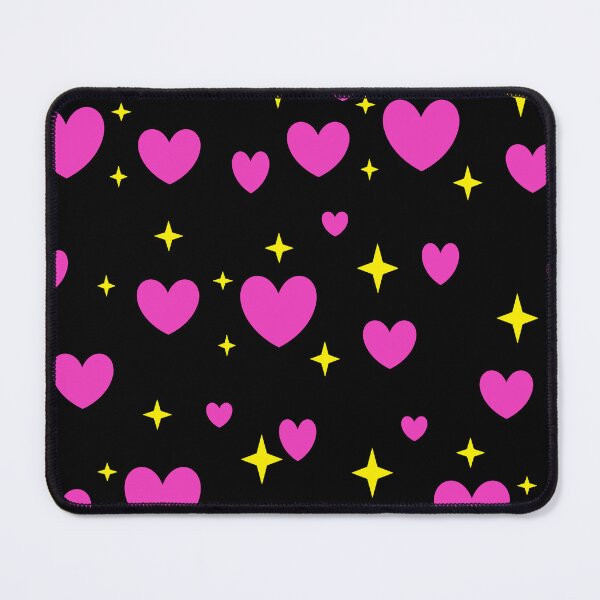 Item preview, Hearts and stars pattern, pink designed and sold by daniellegeelen.