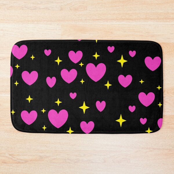 Item preview, Hearts and stars pattern, pink designed and sold by daniellegeelen.