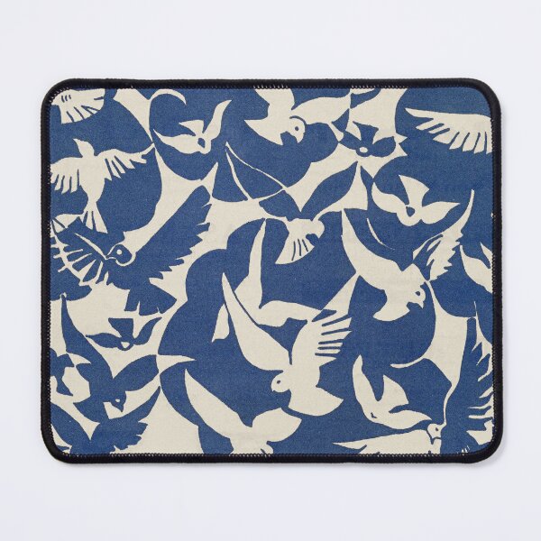 Item preview, Blue Bird Pattern – Vintage Folk Art Animal Design designed and sold by Good_Things.