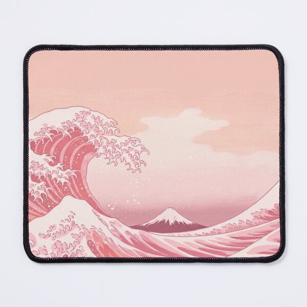 Item preview, The Great Wave off Kanagawa - Pastel PinkStrawberry Edition designed and sold by AKU.AKU_QWQ.