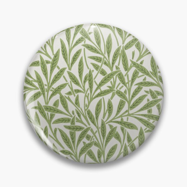 Item preview, Green Leaf Botanical Pattern – Minimal Vintage Nature Design designed and sold by Good_Things.