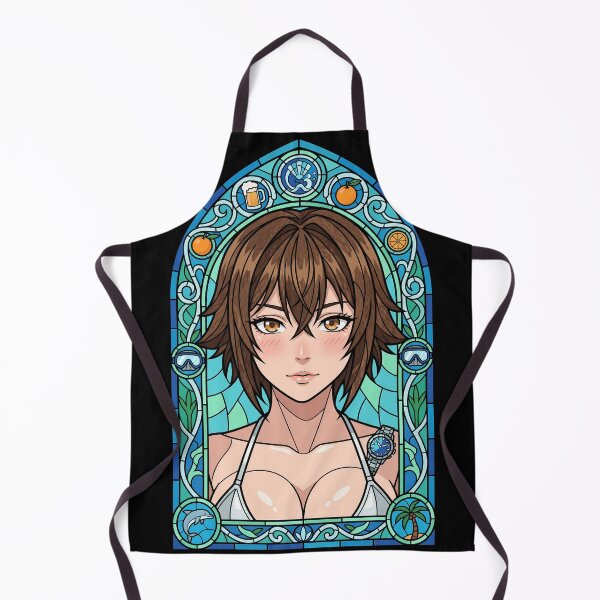 Item preview, Chisa Kotegawa Grand Blue Tropical Stained Glass Summer Mood designed and sold by mildaclairmo.