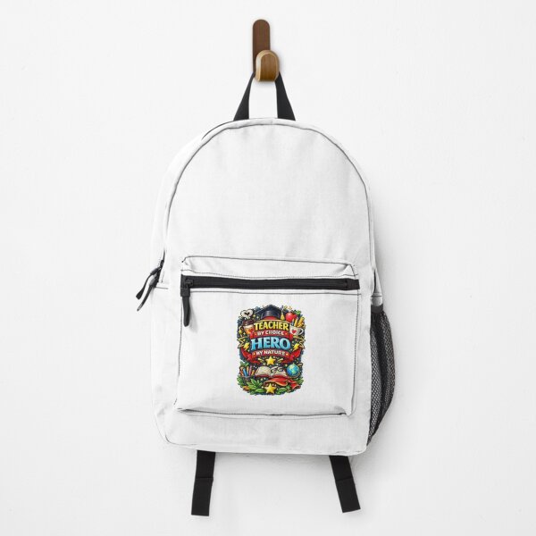 Item preview, Teacher by Choice Hero by Nature Inspirational Educator Design designed and sold by ismai6.