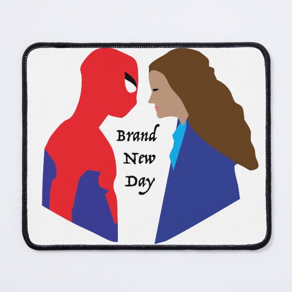 Item preview, Peter and MJ Brand New Day Color Block Sticker Spiderman designed and sold by Talia-does-art.