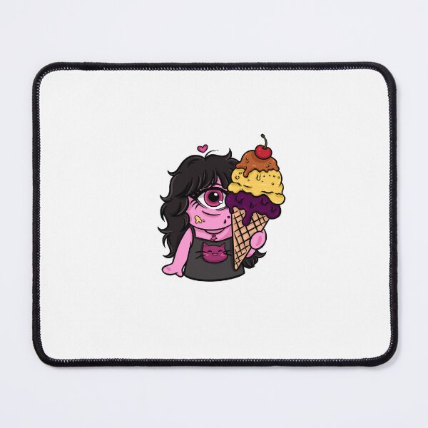 Item preview, Pink Goth Cyclops Girl Sticker Pack designed and sold by nekoOnie.