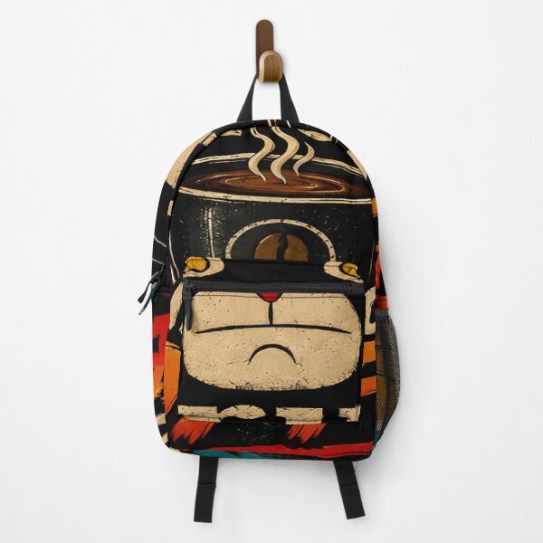 Item preview, Bruh Drink Some Coffee Retro Sunset Cat Art designed and sold by DailySparks.