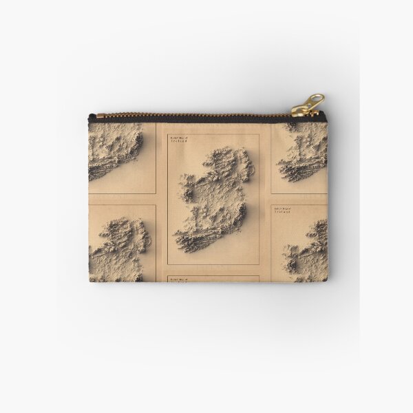 Item preview, Ireland Shaded Relief 3D Map digitally-rendered designed and sold by ThinkAboutMaps.