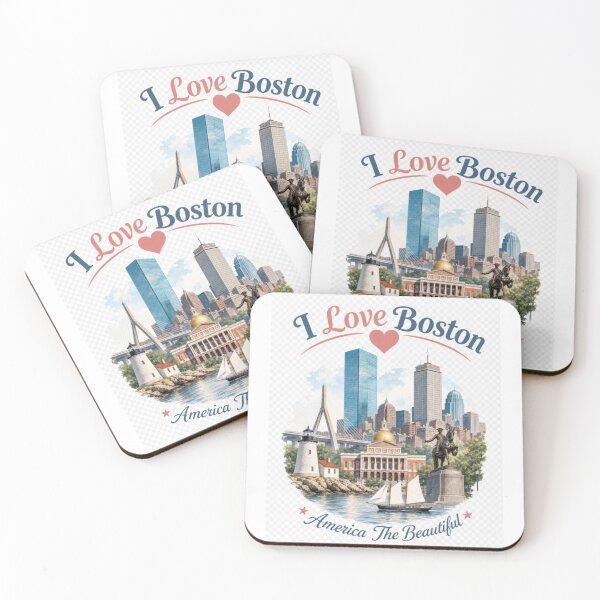 Item preview, America The Beautiful - Boston Massachusetts  designed and sold by Illumine-World.