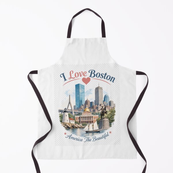 Item preview, America The Beautiful - Boston Massachusetts designed and sold by Illumine-World.