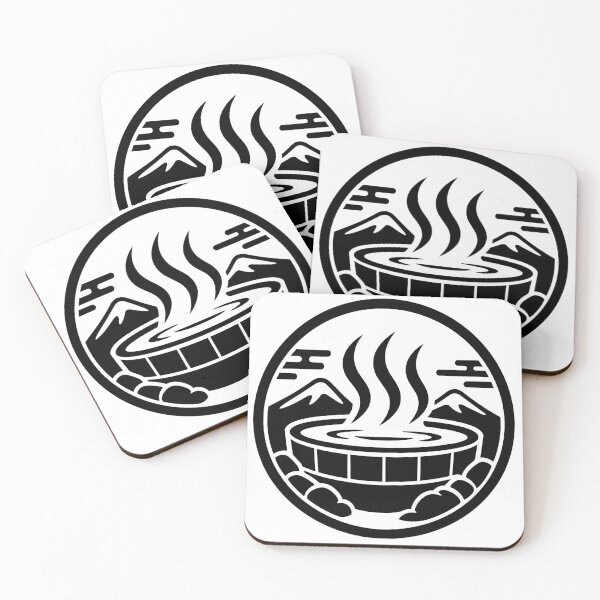 Item preview, Bath Duty Badge - Hot Spring Emblem Design designed and sold by medicalkinoko.
