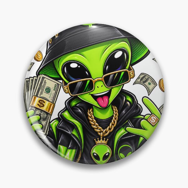 Item preview, Money Alien Streetwear designed and sold by VYBORA Studio.