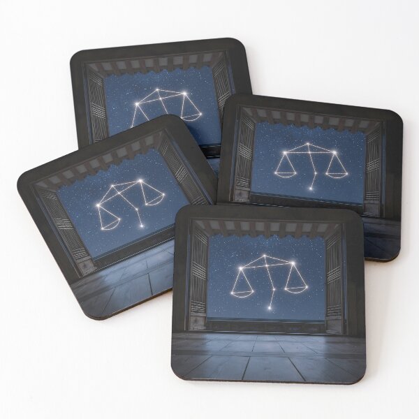 Item preview, Libra Constellation over a Traditional Hanok: Celestial Scales of Harmony | Fine Art Print designed and sold by SOOstudio73.