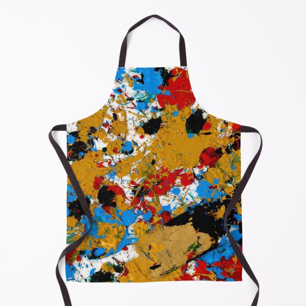 Item preview, Primary Splatter Energy Abstract Art designed and sold by THE SPLATTERED HAUS BY SAGE BANKS.