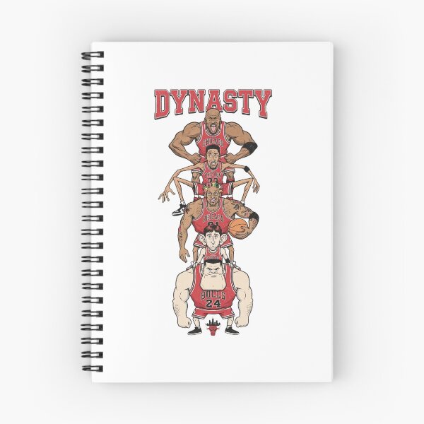 Item preview, Chicago Bulls Dynasty Retro Cartoon Caricature Basketball Art designed and sold by annaarthk.