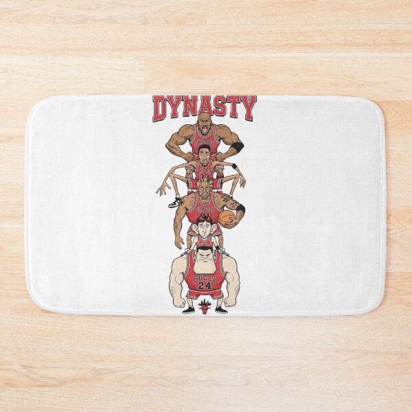 Item preview, Chicago Bulls Dynasty Retro Cartoon Caricature Basketball Art designed and sold by annaarthk.