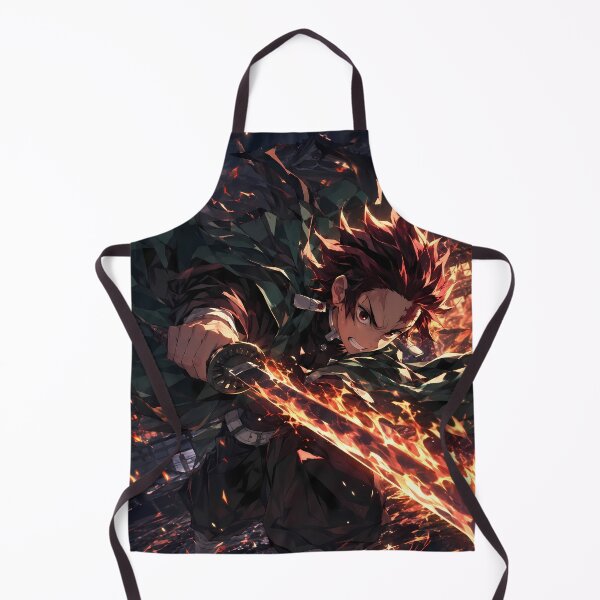 Item preview, Tanjiro Kamado Demon Slayer Fiery Determination designed and sold by mildaclairmo.