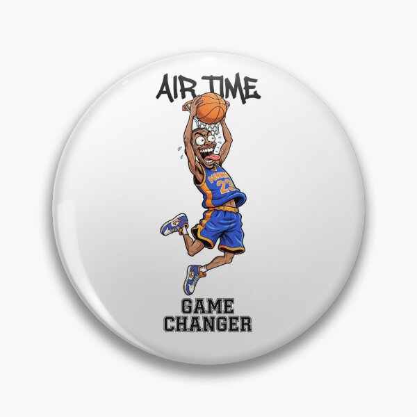Item preview, Air Time Game Changer Basketball Retro Caricature Dunk Art designed and sold by annaarthk.