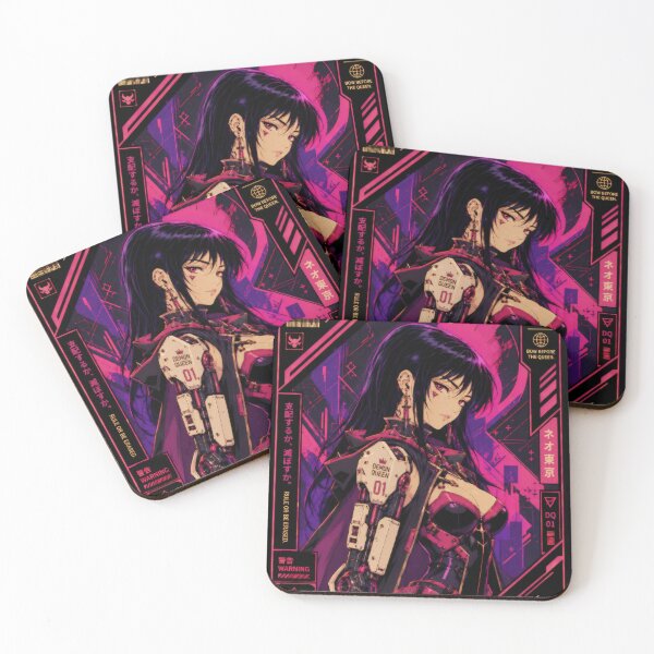 Item preview, Cyberpunk Demon Queen – Infernal Empress of Anime designed and sold by Apocalyptic Art Studio.