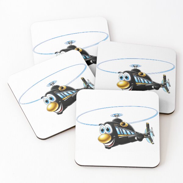 Item preview, Gold Nose Black Helicopter designed and sold by Scott Hayes.