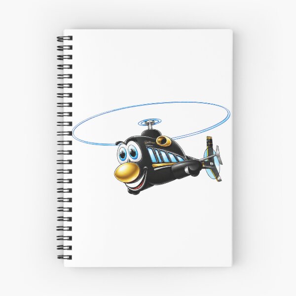Item preview, Gold Nose Black Helicopter designed and sold by Scott Hayes.