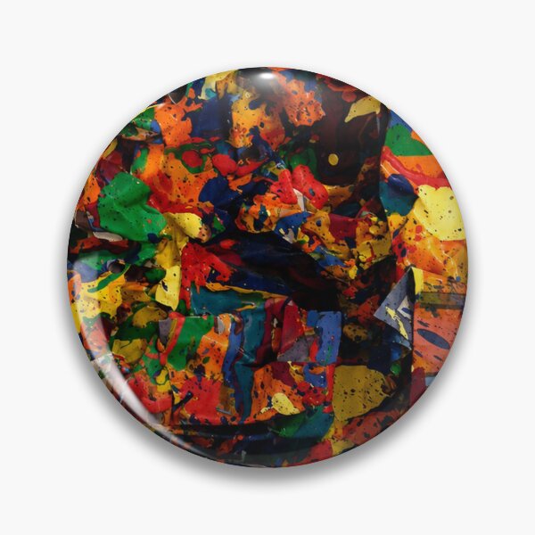 Item preview, Crumpled Color Explosion Abstract Art designed and sold by THE SPLATTERED HAUS BY SAGE BANKS.