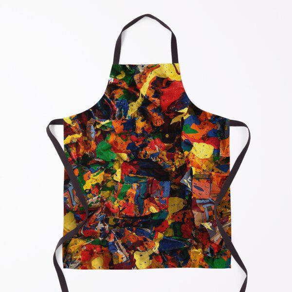 Item preview, Crumpled Color Explosion Abstract Art designed and sold by THE SPLATTERED HAUS BY SAGE BANKS.