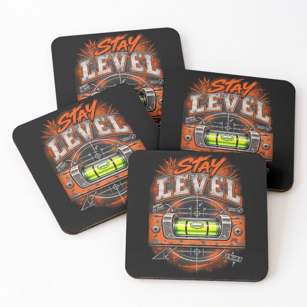 Item preview, Stay Level •  Builders, Carpenters and Plumbers designed and sold by Applecrunch.