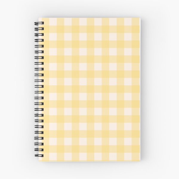 Item preview, Soft Butter Yellow Gingham Repeat Pattern designed and sold by KIrving Designs.