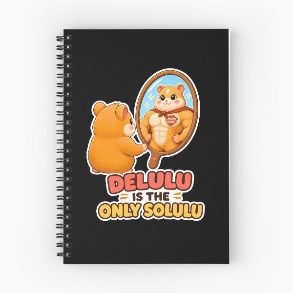 Item preview, Delulu Is The Only Solulu Hamster Funny Meme designed and sold by Pick'n Quick.