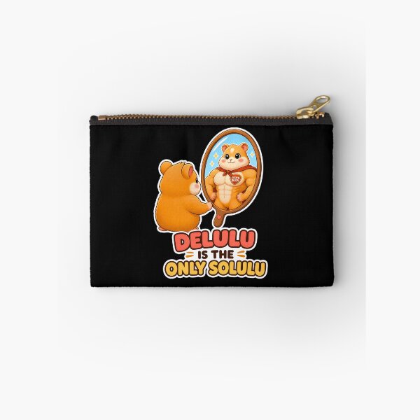 Item preview, Delulu Is The Only Solulu Hamster Funny Meme designed and sold by Pick'n Quick.