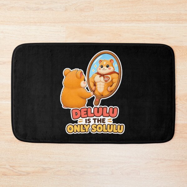 Item preview, Delulu Is The Only Solulu Hamster Funny Meme designed and sold by Pick'n Quick.