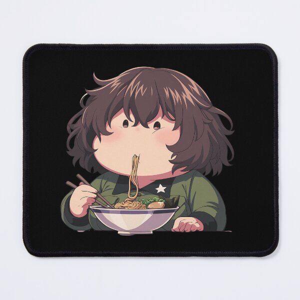 Item preview, Yukari Akiyama Girls und Panzer Chibi Ramen Snack Time designed and sold by mildaclairmo.