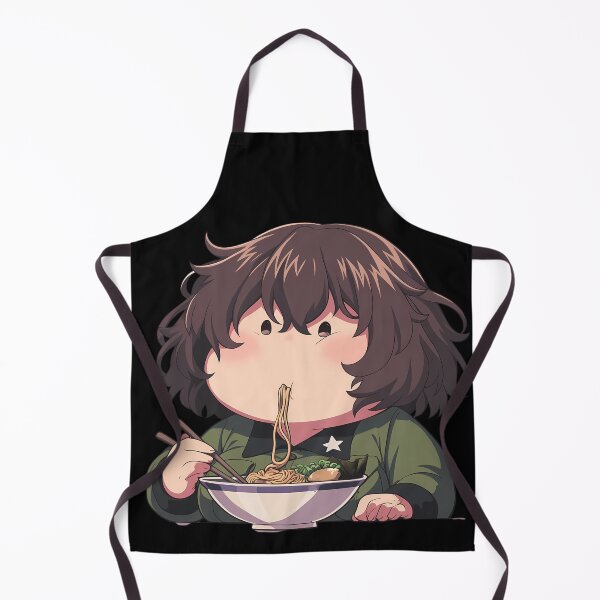 Item preview, Yukari Akiyama Girls und Panzer Chibi Ramen Snack Time designed and sold by mildaclairmo.