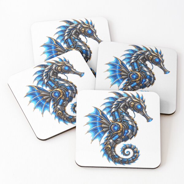 Item preview, Steel Seahorse V5+ — Cybernetic Mechanical Seahorse designed and sold by SteelCoat Studio.