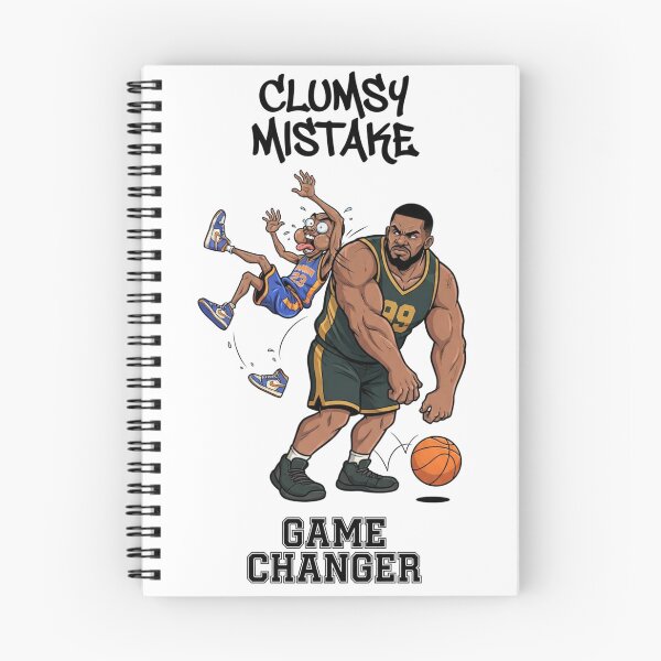 Item preview, Costly Mistake Game Changer Basketball Retro Caricature Art designed and sold by annaarthk.
