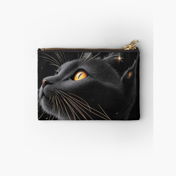 Item preview, Bombay Cat Midnight Glow Feline Artwork designed and sold by mildaclairmo.
