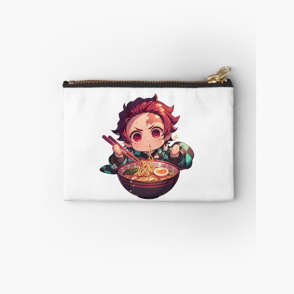Item preview, Tanjiro Kamado Demon Slayer Chibi Ramen Focused Noodle Feast designed and sold by mildaclairmo.