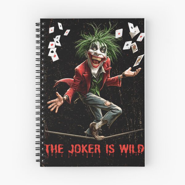 Item preview, The Joker is wild - Mad Jester Tightrope Walker Art designed and sold by KreativKulture.