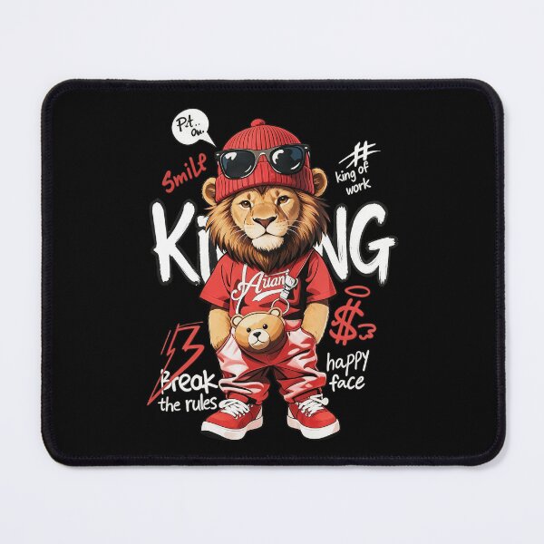 Item preview, Break The Rules: Urban Streetwear Lion | Cool Hip Hop Graphic designed and sold by limos.