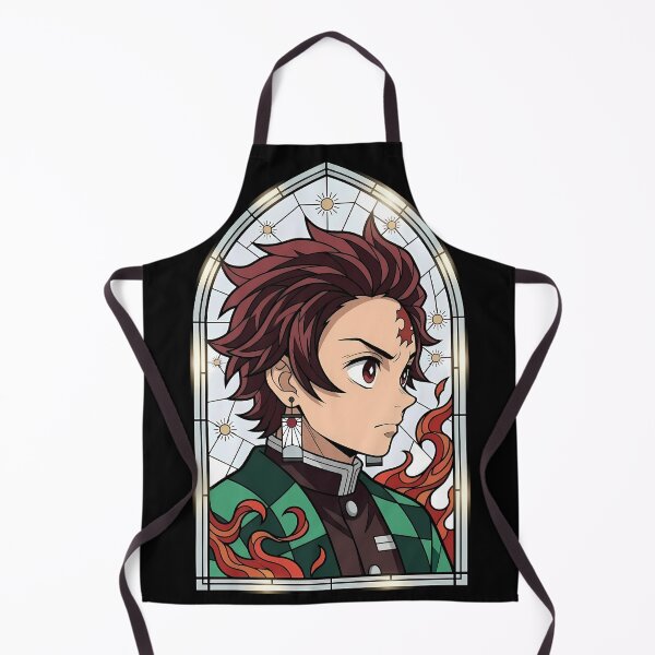 Item preview, Tanjiro Kamado Demon Slayer Flame Focus Portrait designed and sold by mildaclairmo.