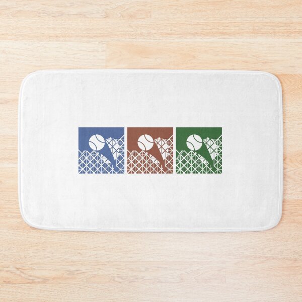 Item preview, Three Tennis Court Surfaces Hard Clay Grass Grand Slam Art designed and sold by KiwiRider.