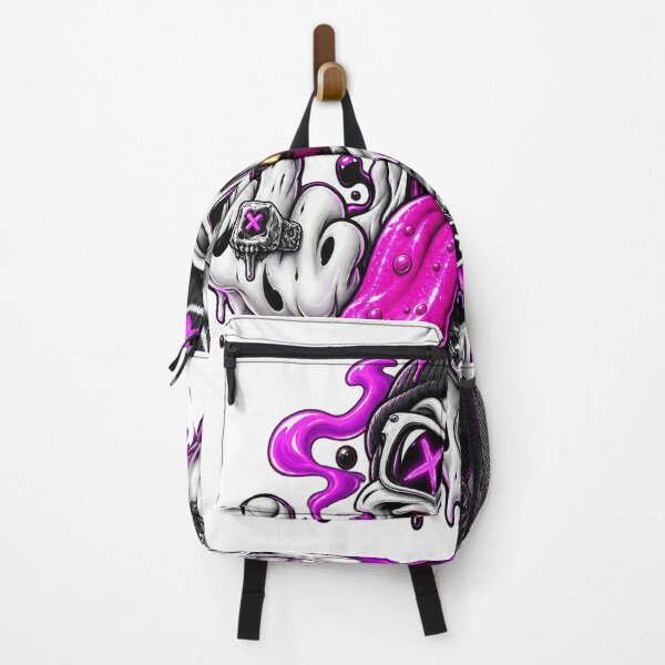 Item preview, Neon Melting Skull designed and sold by VYBORA Studio.