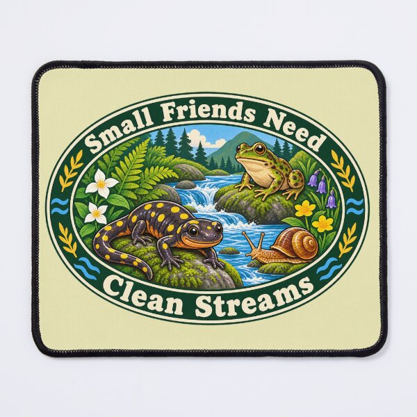 Item preview, Small Friends Need Clean Streams designed and sold by Penbrook Farms.